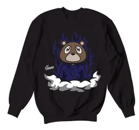 500 Slate Sweater - Fly Bear - Black