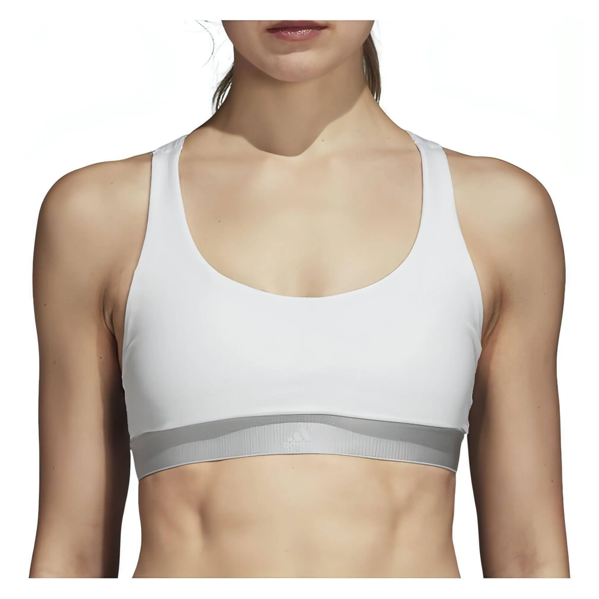 adidas All Me VFA Womens Sports Bra - White