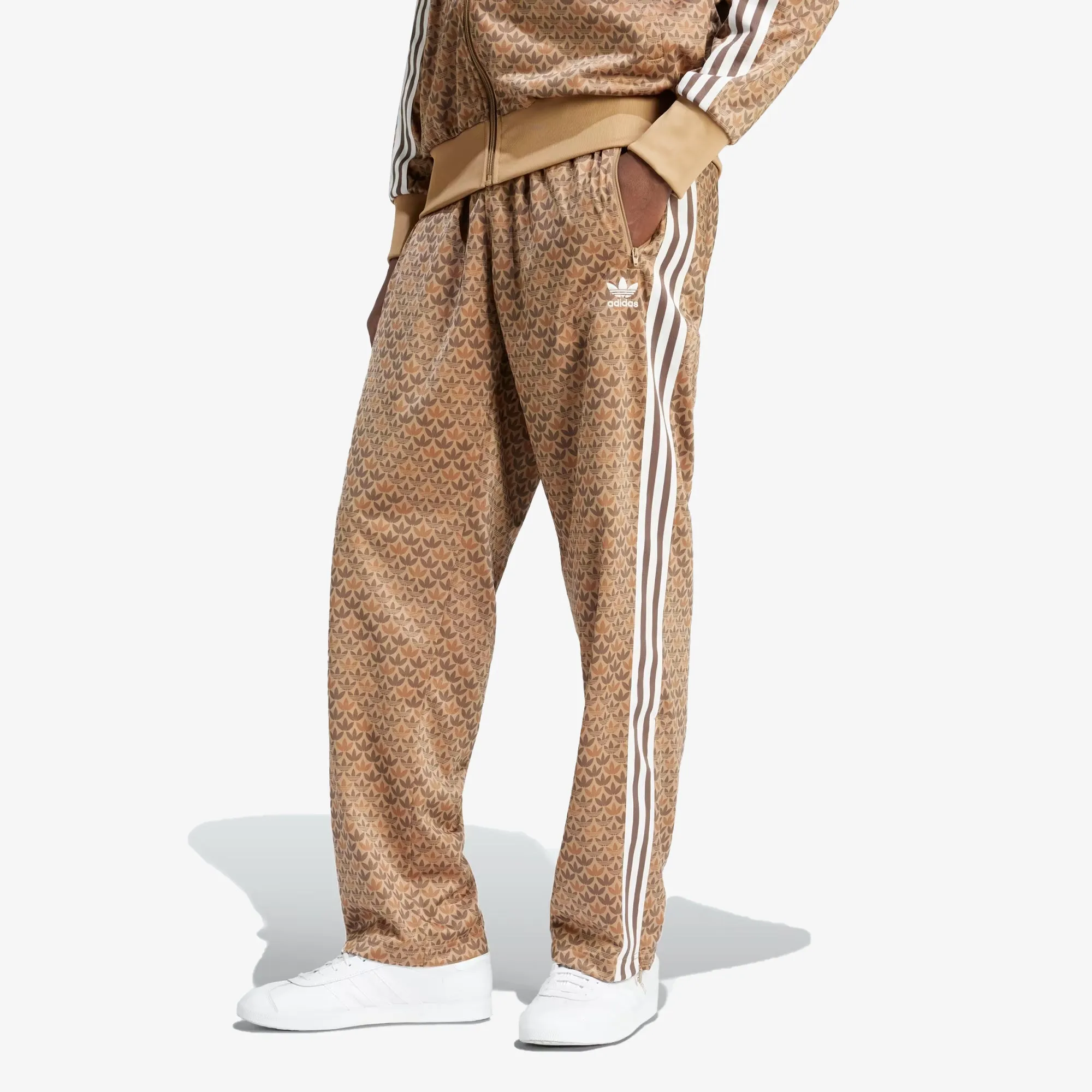 Adidas Originals | FIREBIRD CLASSIC MONO TRACK PANTS  { EARTH STRATA S23