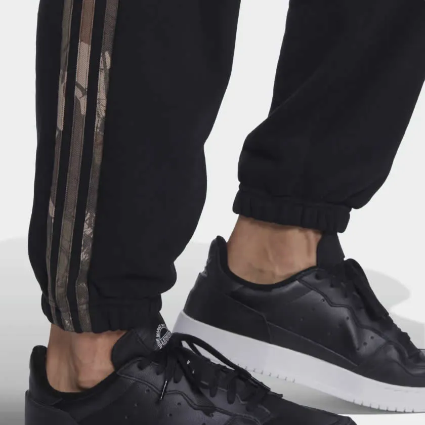 Adidas Originals Men's Camo Sweat Pants - Black