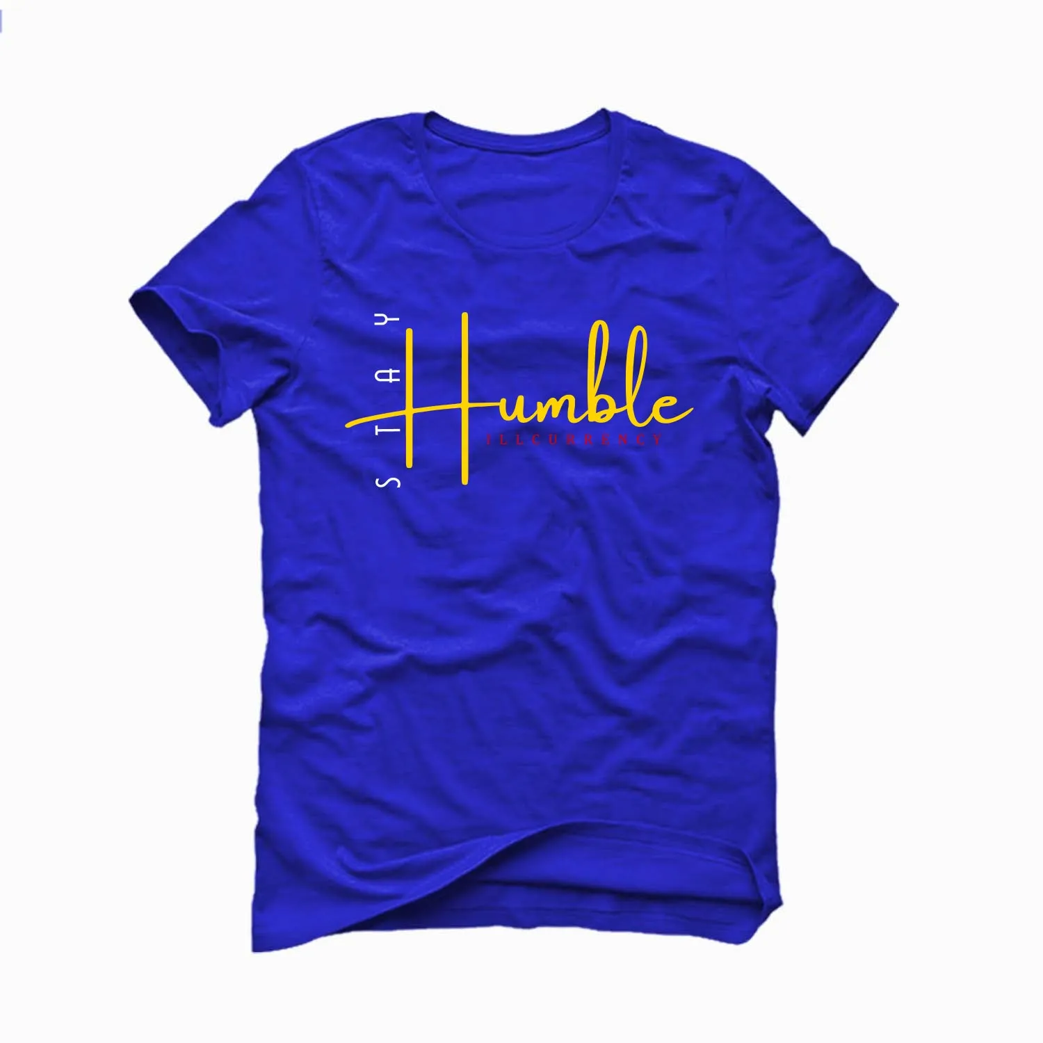 Air Jordan 1 High OG WMNS “Reverse Laney” Royal Blue T-Shirt (Stay Humble)