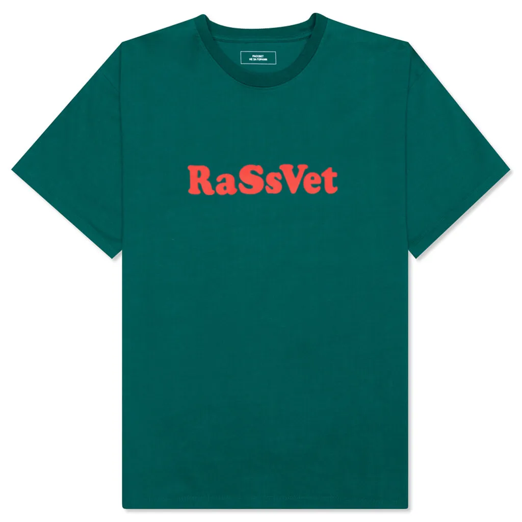 Airline Logo S/S Tee - Dark Green