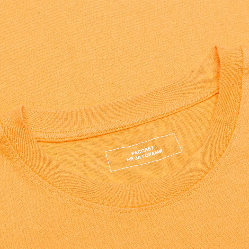 Airline Logo S/S Tee - Orange