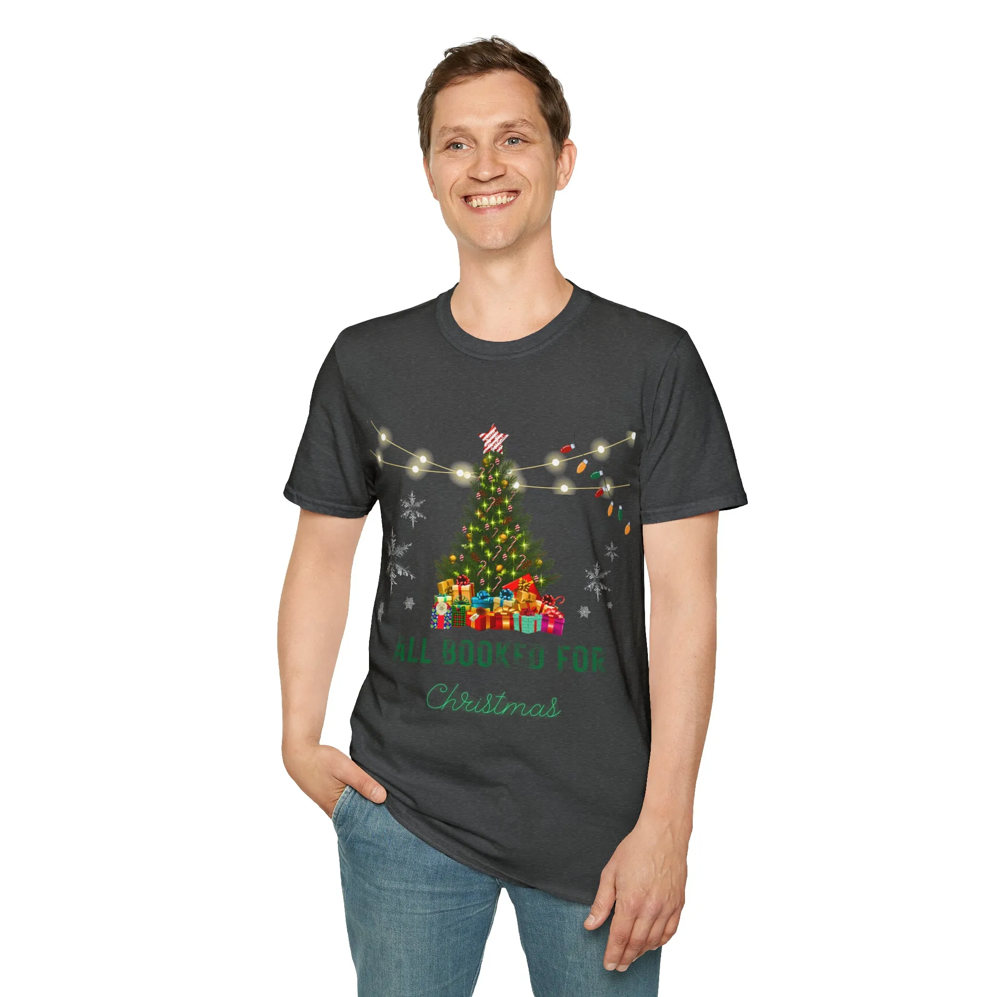 All booked for Christmas - Unisex Softstyle T-Shirt