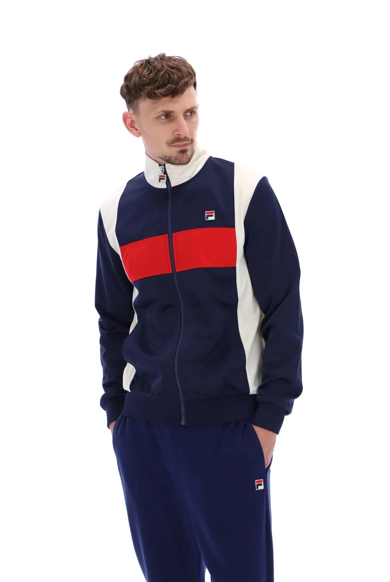 Andre Colour Blocked Track Jacket