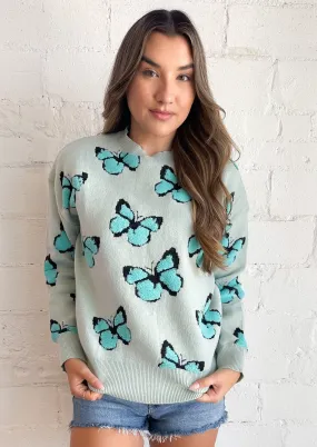 Beautiful Butterflies Sweater