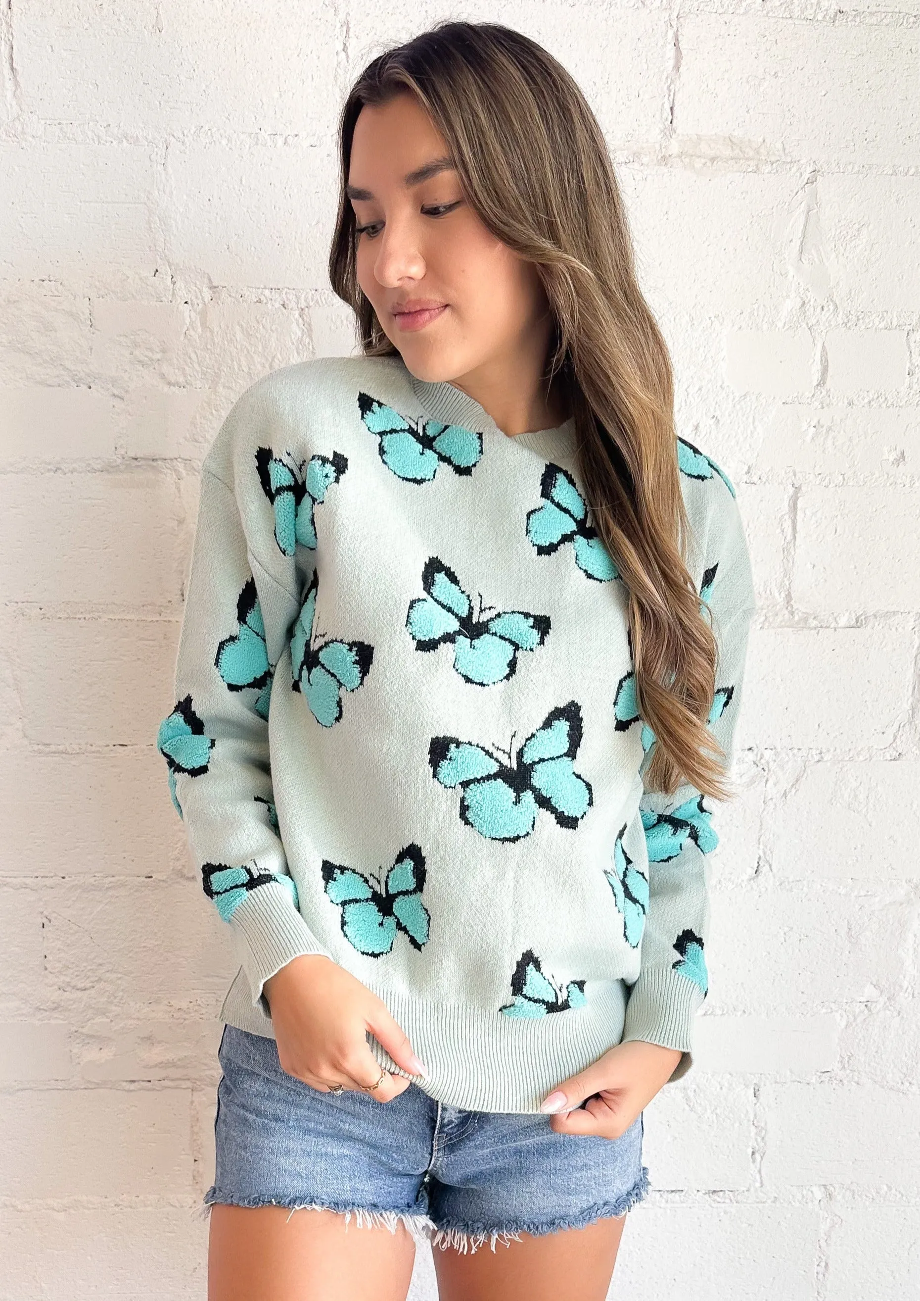 Beautiful Butterflies Sweater