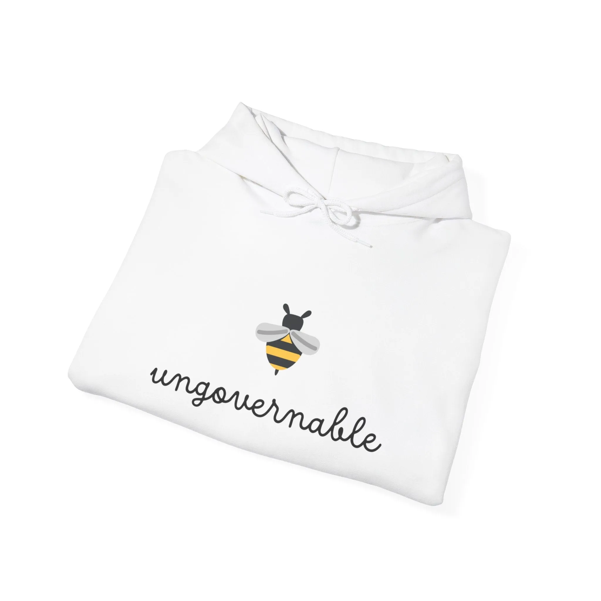 Bee Ungovernable Crop Hoodie