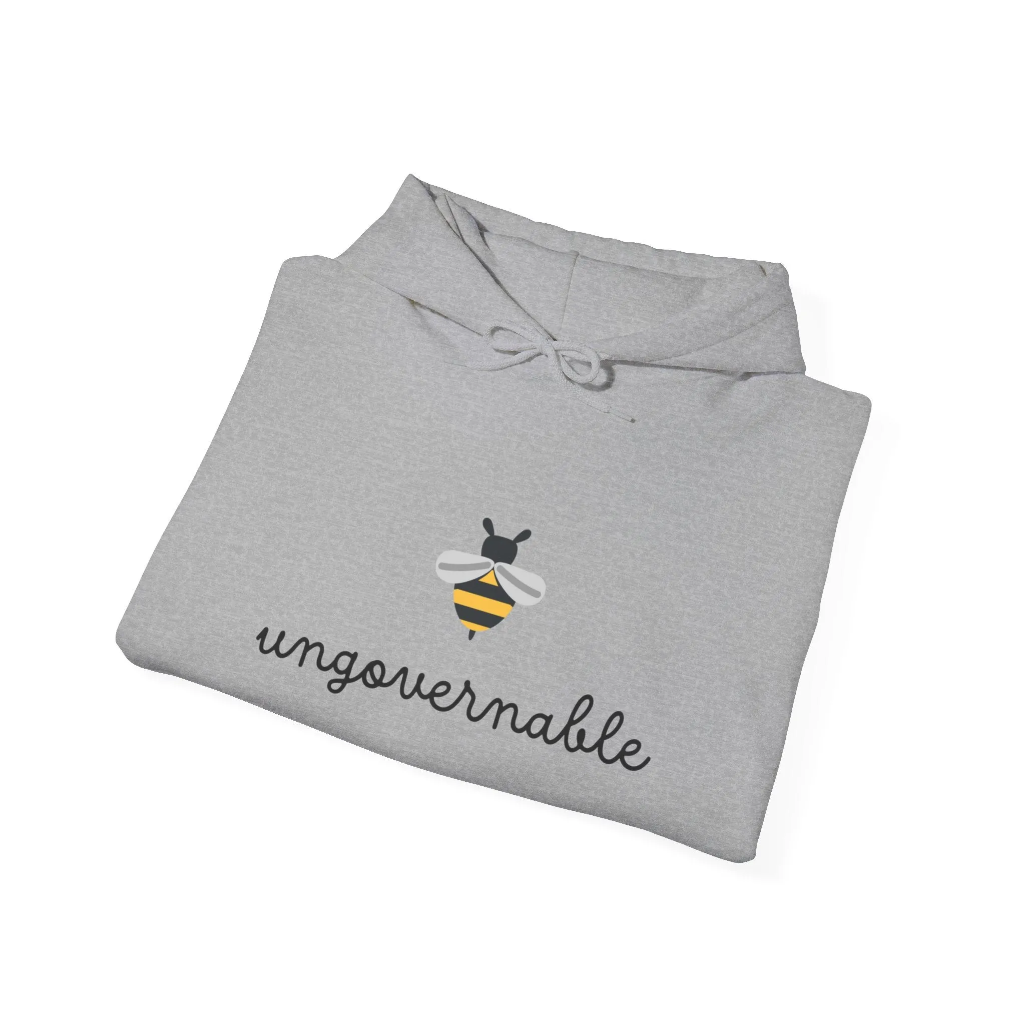 Bee Ungovernable Crop Hoodie