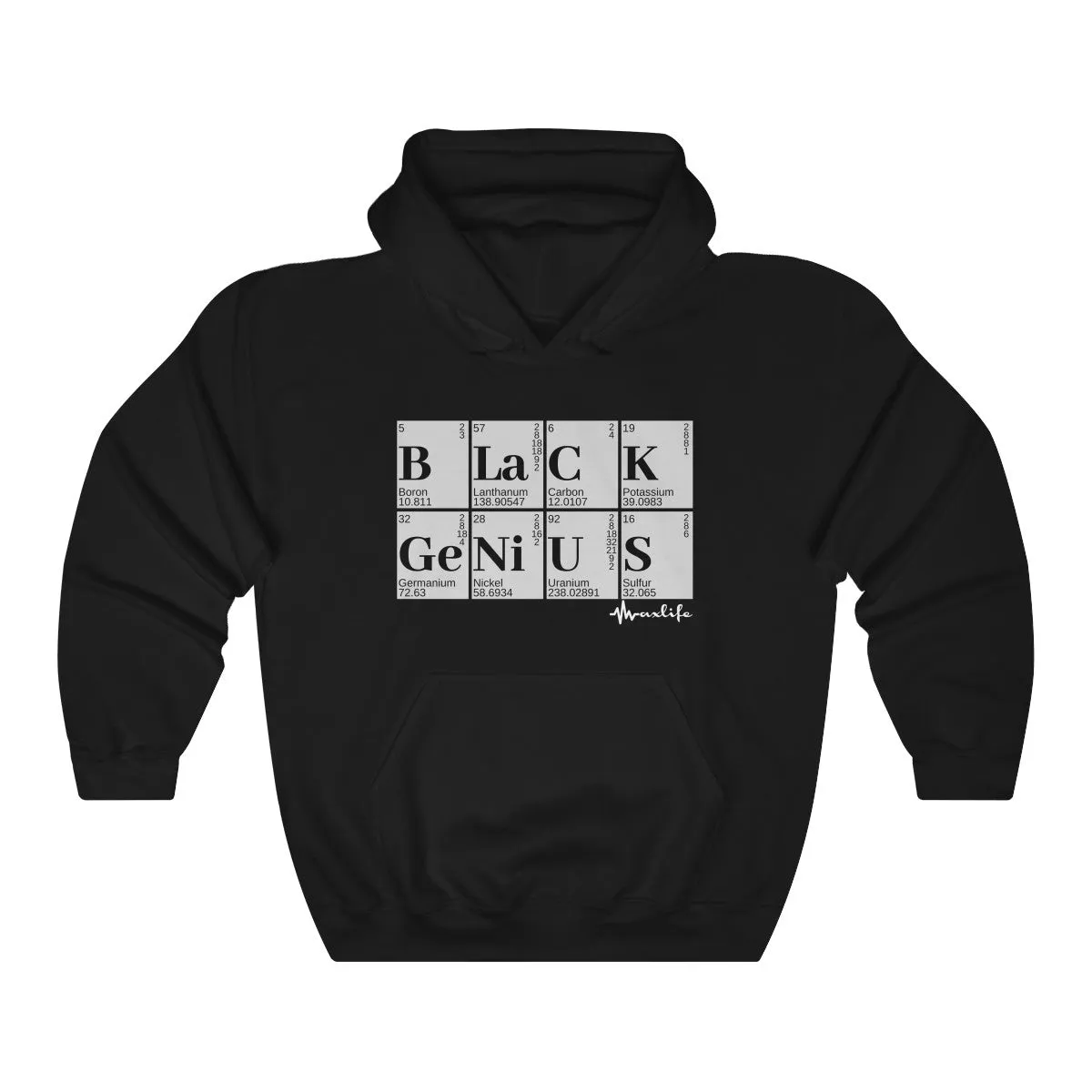 Black Genius Original by MAXLIFE (Hoodie)