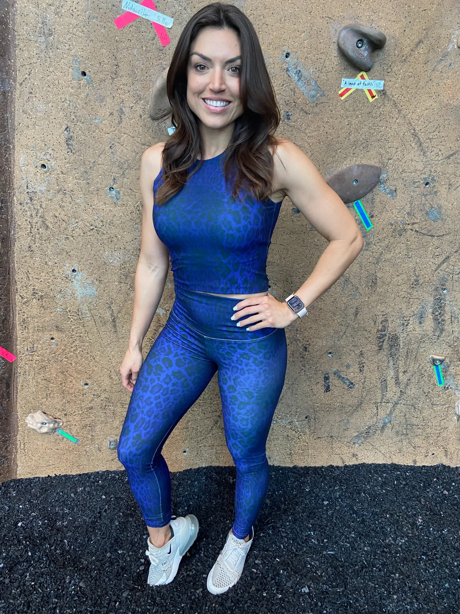 Blue Violet Cheetah Leggings