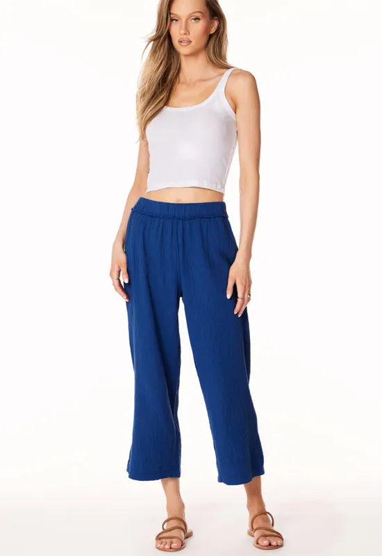 Bobi - Wide Leg Pant Naval