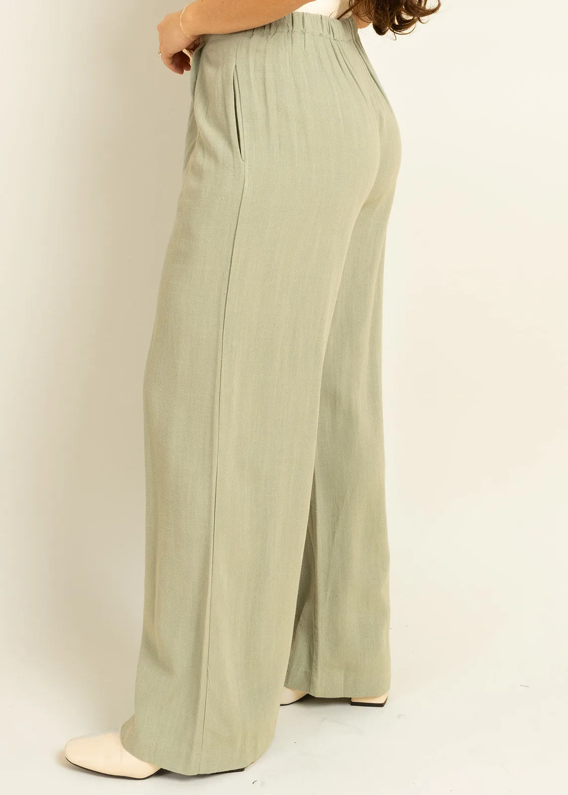 Botanical Linen Pants