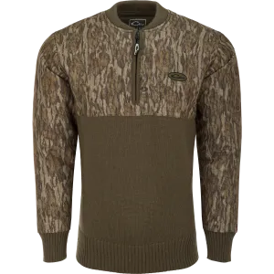 Camo 1/4 Zip Under Wader Sweater