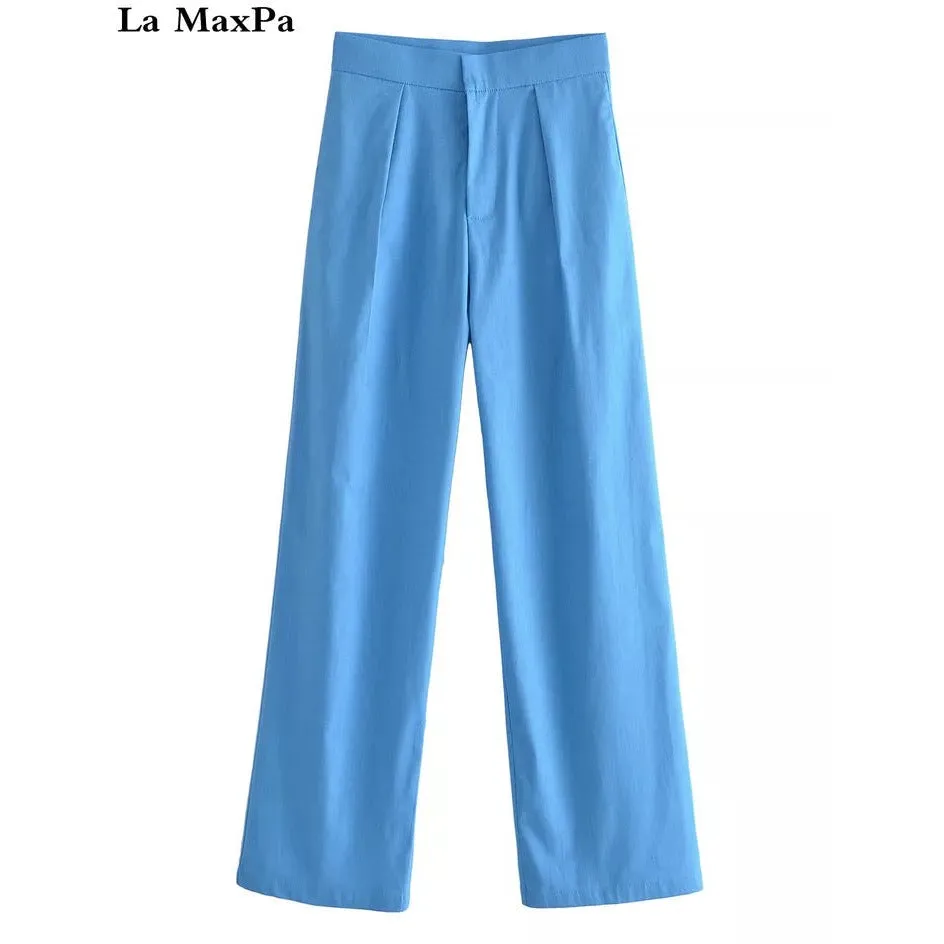 Candy Color Straight Pants