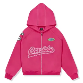 Carsicko Racing Club Pink Hoodie