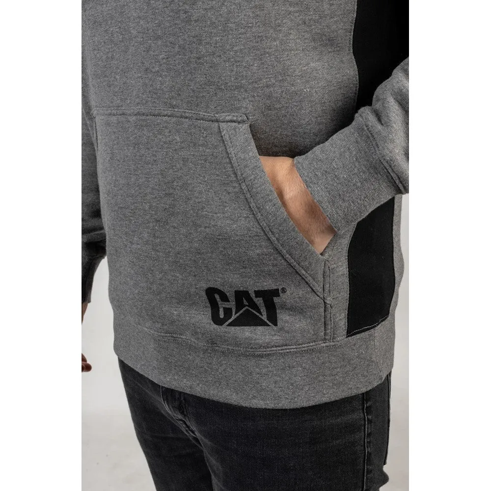 Caterpillar Logo Panel Hooded Sweatshirt