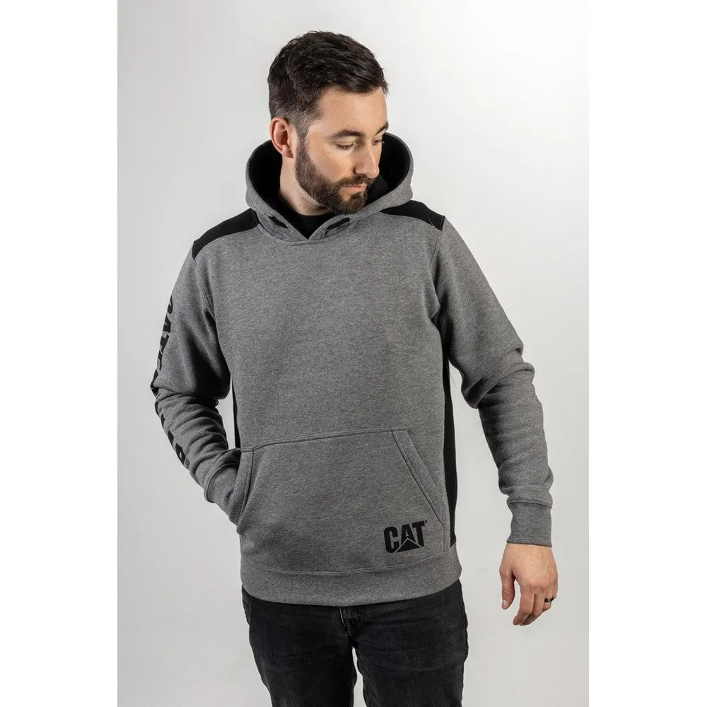 Caterpillar Logo Panel Hooded Sweatshirt