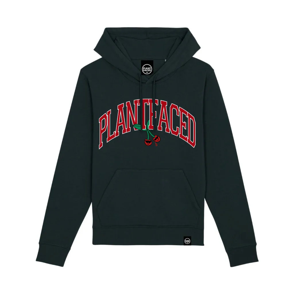 Cherry Hoodie - Black - ORGANIC X RECYCLED