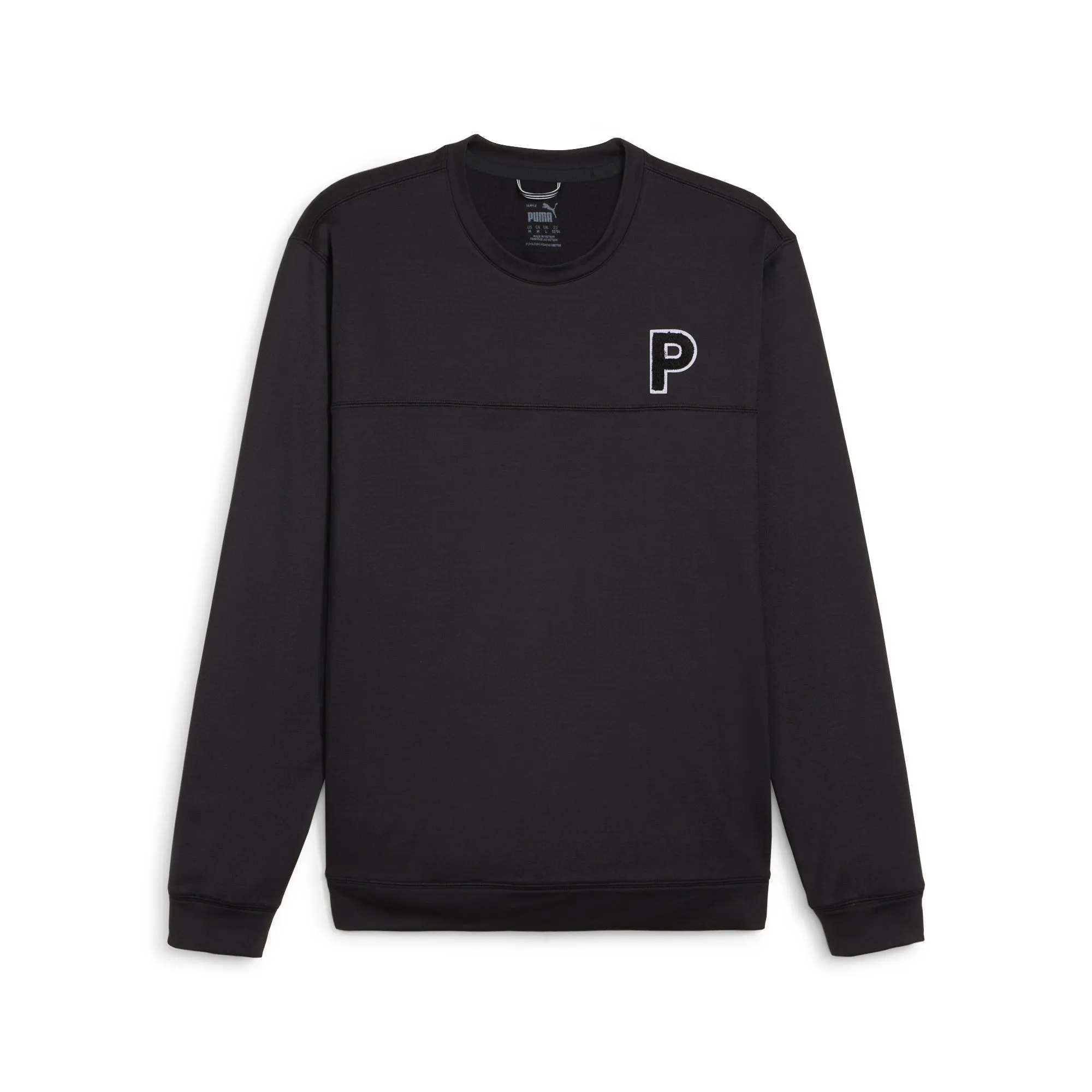 CLOUDSPUN Patch Crewneck Golf Sweater