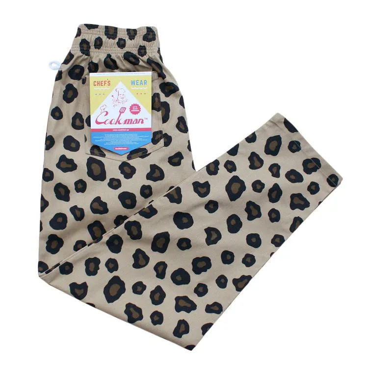 Cookman Chef Pants - Big Leopard