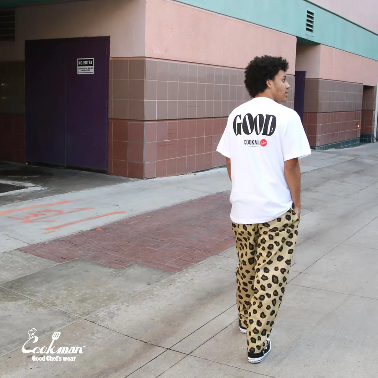 Cookman Chef Pants - Big Leopard