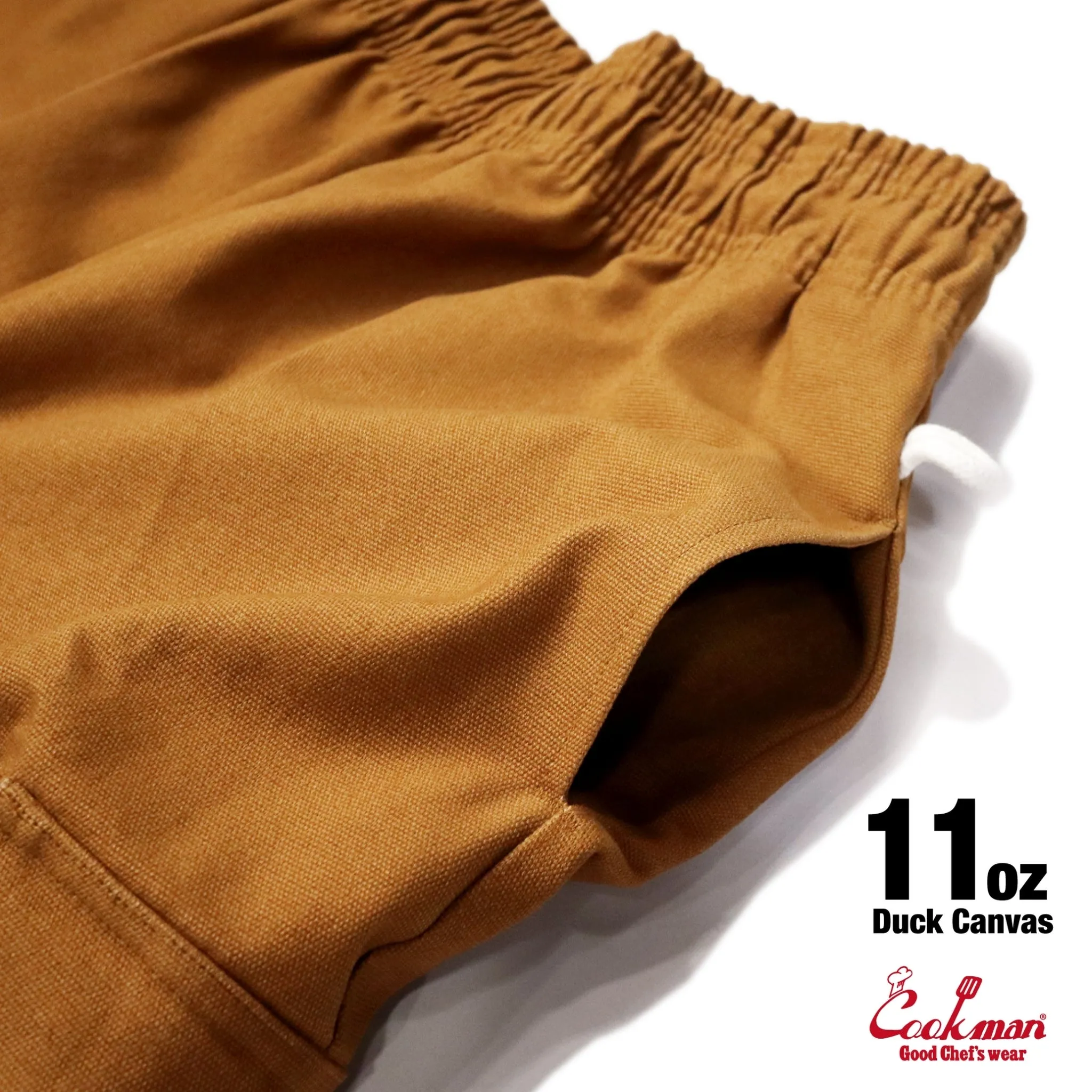 Cookman Chef Pants Cargo - Duck Canvas : Brown