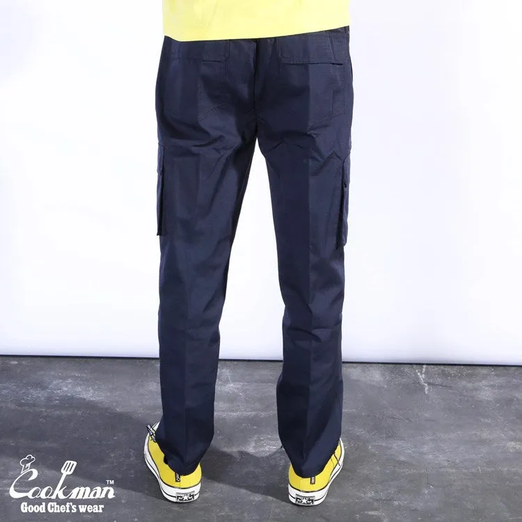 Cookman Chef Pants Cargo - Ripstop : Navy