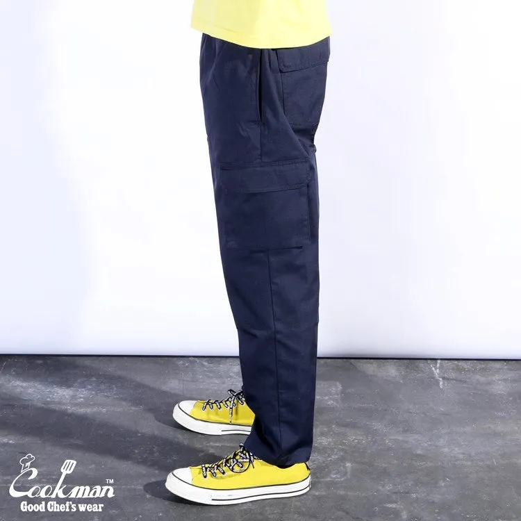 Cookman Chef Pants Cargo - Ripstop : Navy