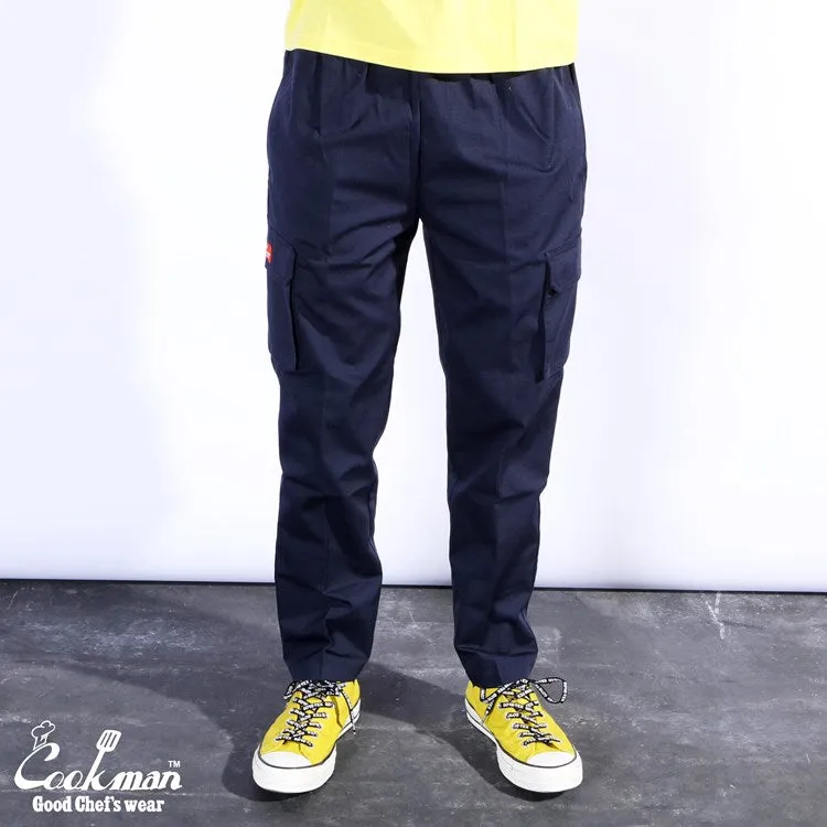 Cookman Chef Pants Cargo - Ripstop : Navy