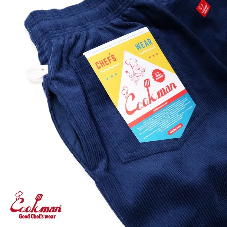 Cookman Chef Pants - Corduroy : Navy