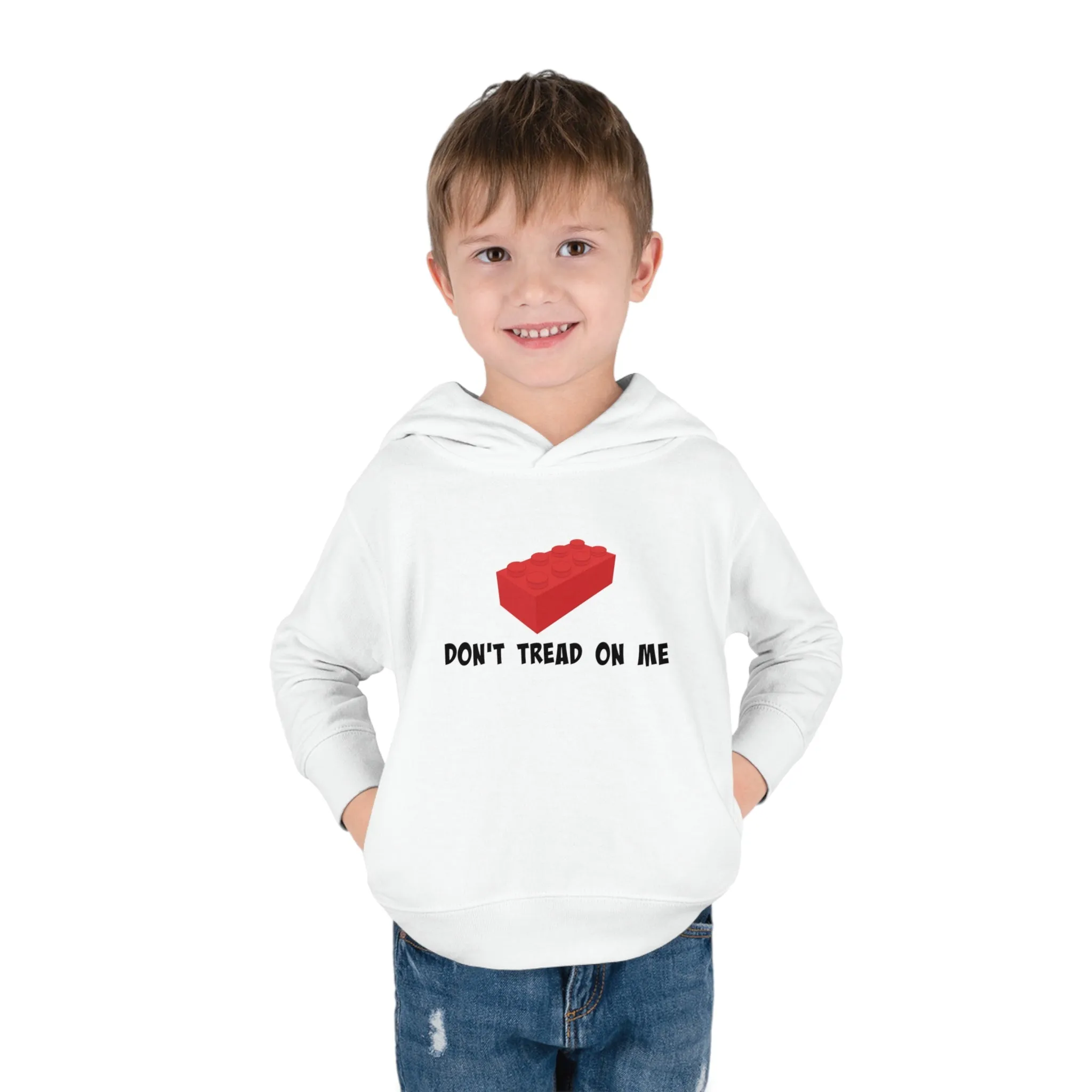 Don't Tread On Me Lego Toddler Pullover Fleece Hoodie