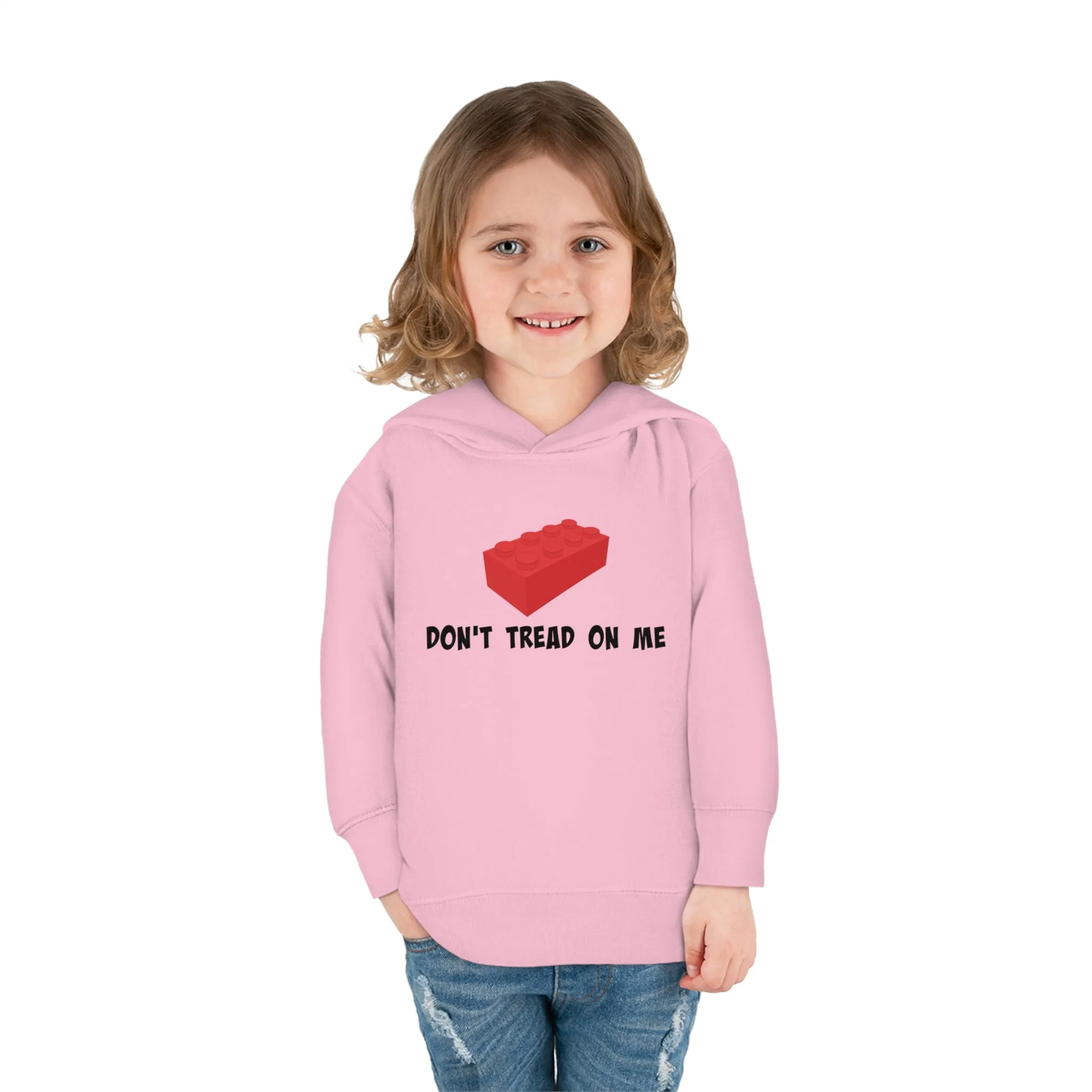 Don't Tread On Me Lego Toddler Pullover Fleece Hoodie