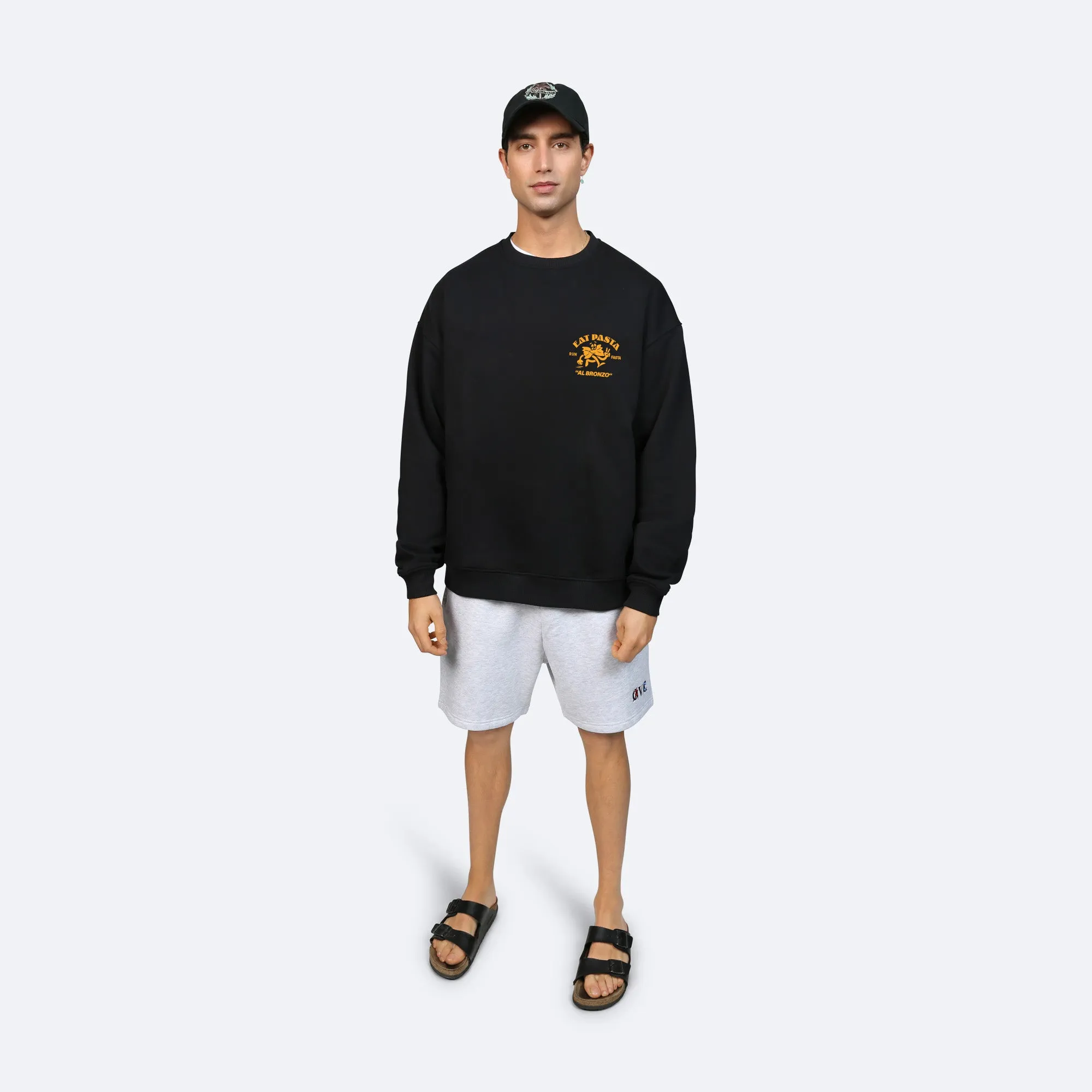 Eat Pasta Sweater - Black