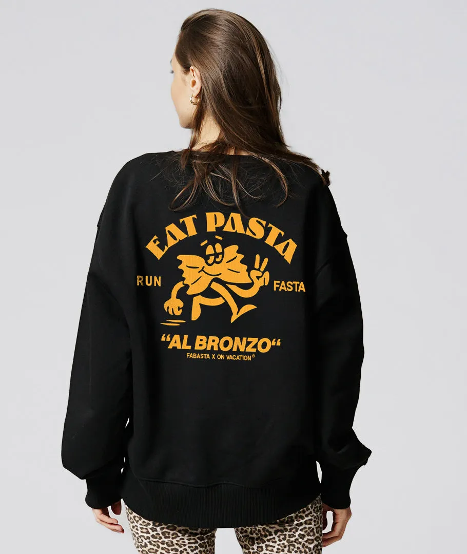 Eat Pasta Sweater - Black