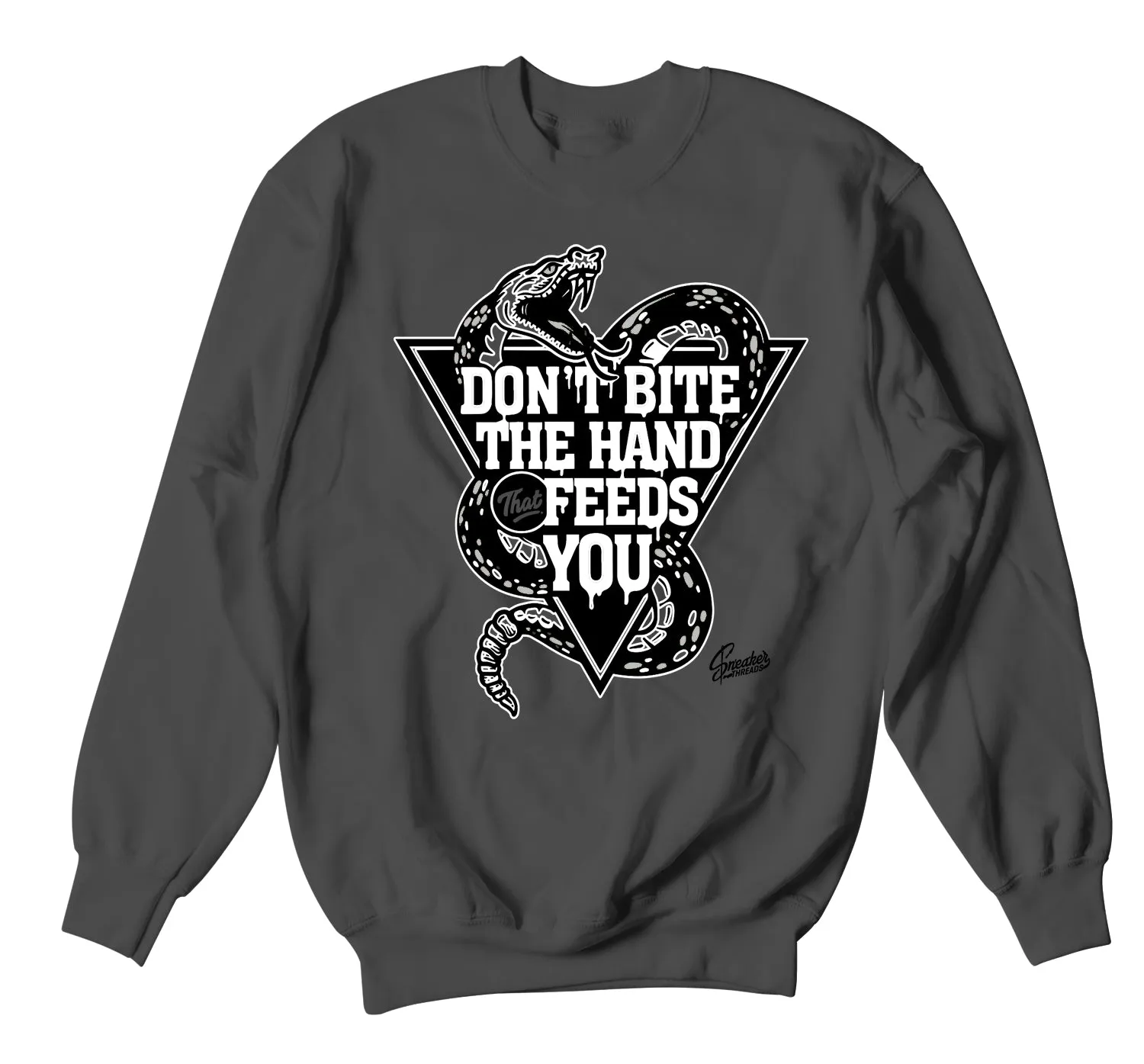 Foamposite Anthracite Sweater - Don't Bite - Charcoal