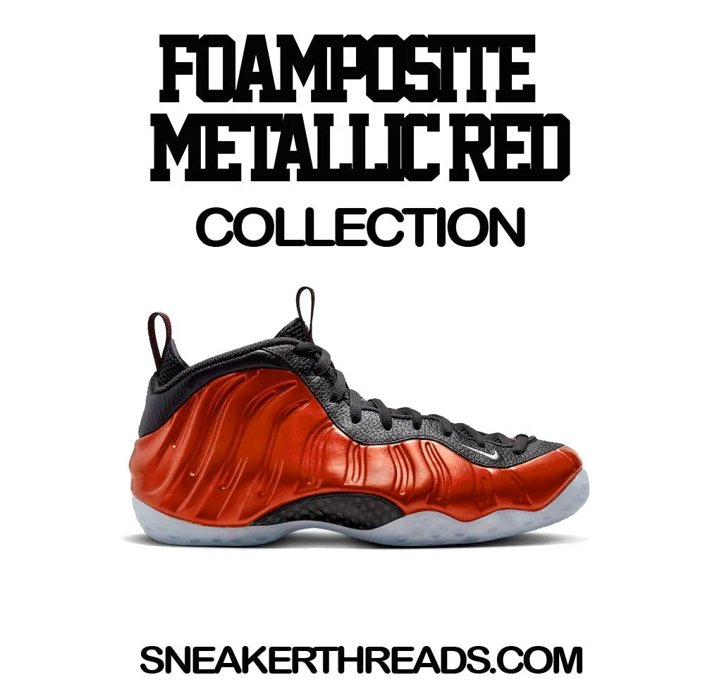 Foamposite Metallic Red One Penny Jacket