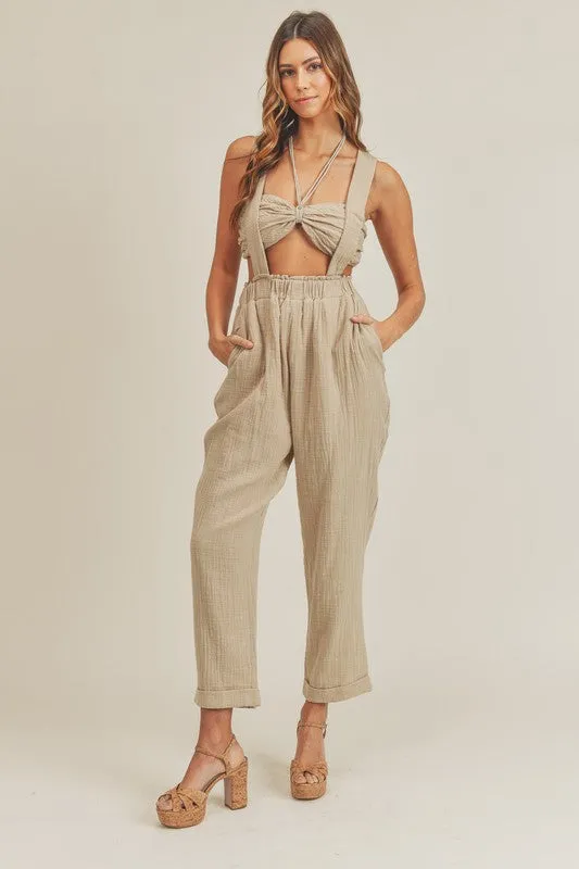 Havana Paper Bag Pants Set