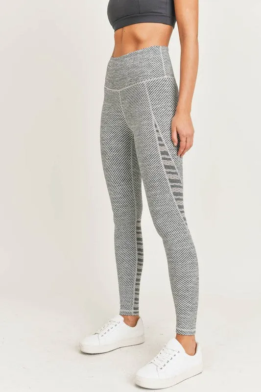 Highwaist Infinity Mesh Combo Leggings