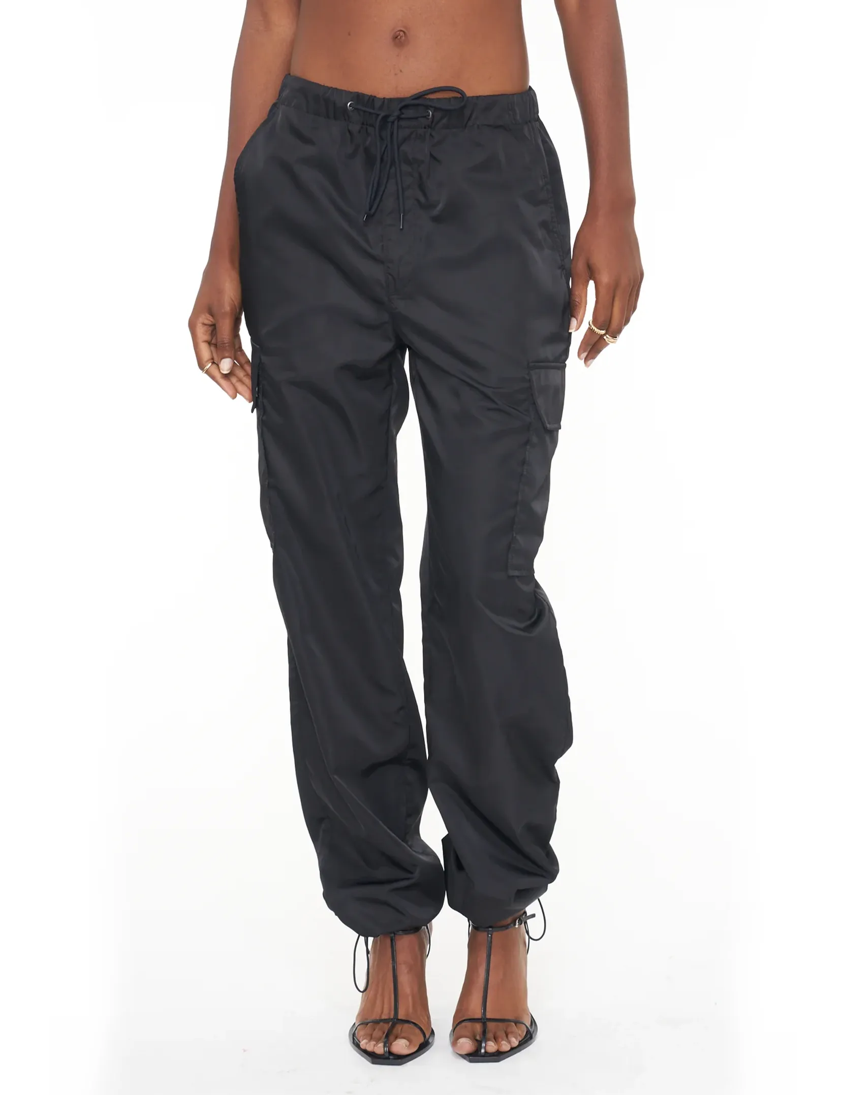 Jade Lightweight Cargo Trouser, Black