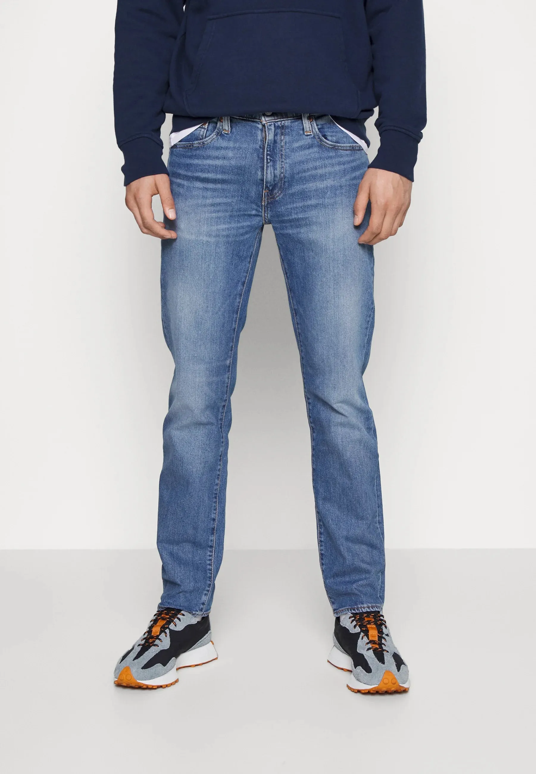 LEVI'S JEAN MENS' 511 SLIM MIGHTY MID ADV BLEU