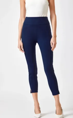 Magic High Waisted Skinny Crop Pant - Navy