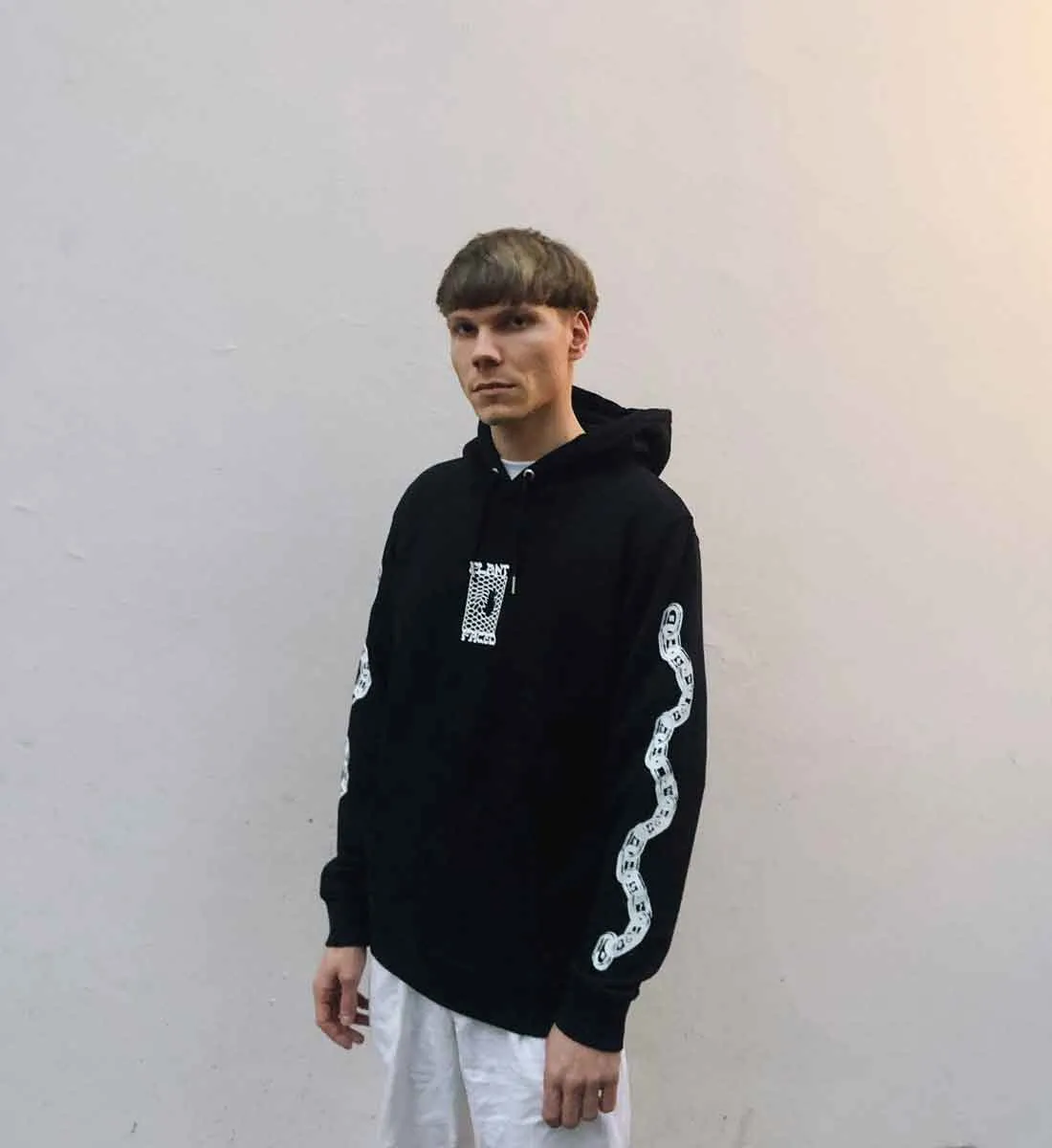 Make The Connection Hoodie - Black - ORGANIC X RECYCLED