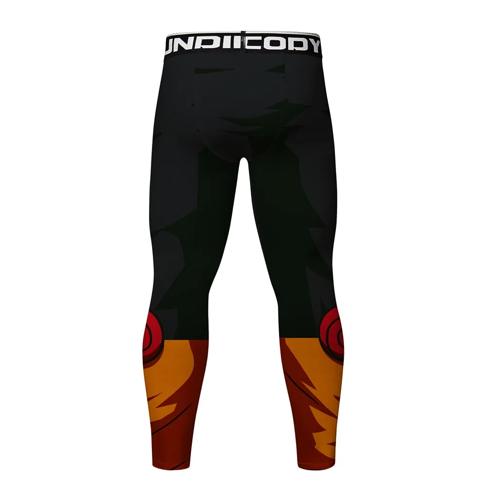 Naruto Elite Short Sleeve Compression Rash Guard Set