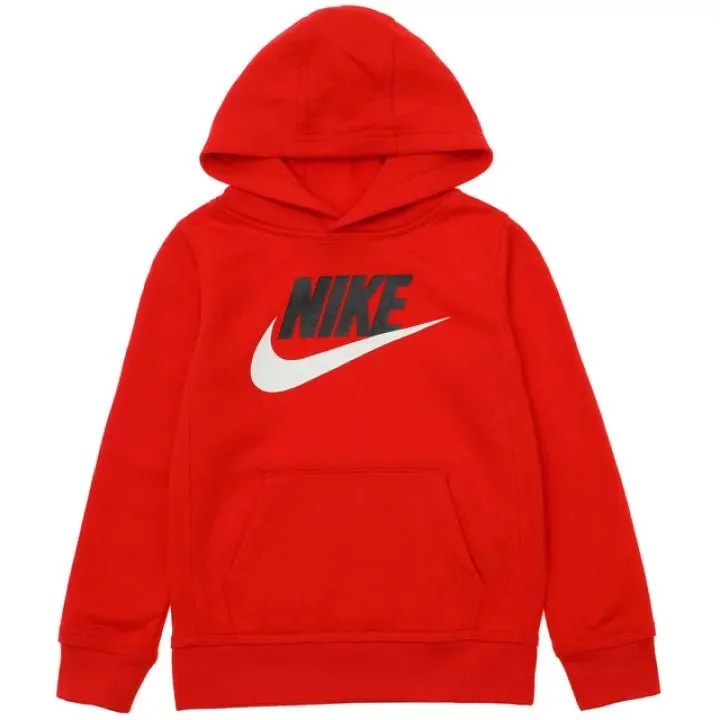 NIKE JUNIOR CLUB RED HOODIE