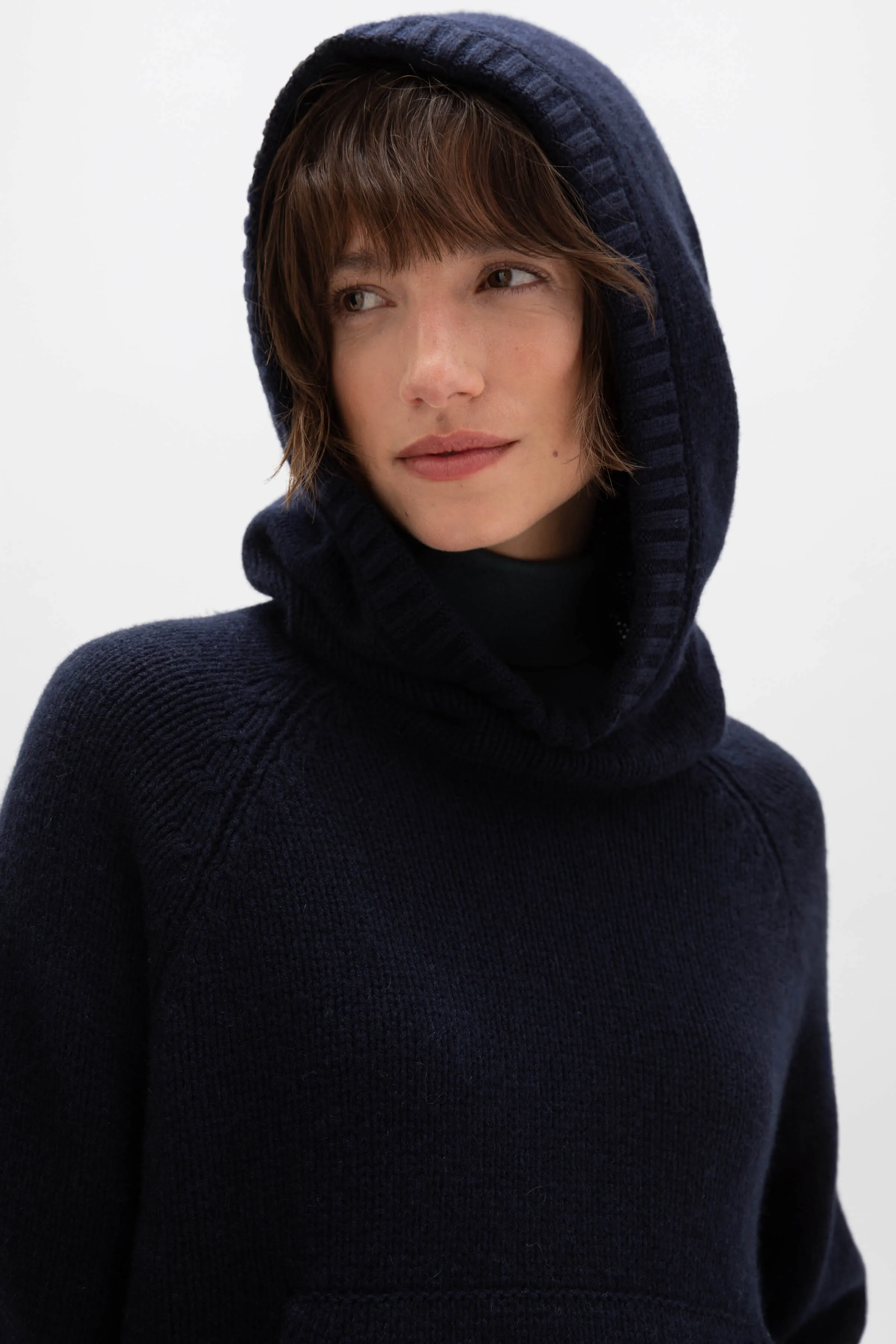 Oversized Cashmere Hoodie