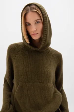 Oversized Cashmere Hoodie