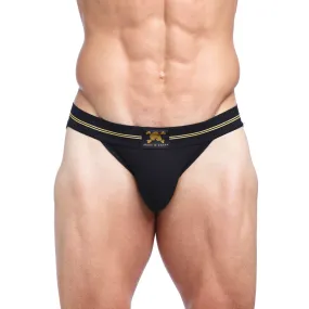 Performance Rib Sport Brief Black