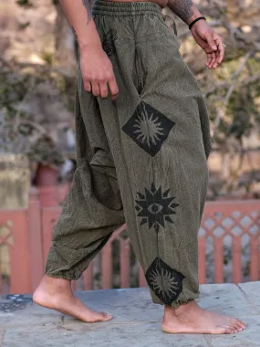 Prithvi Womens Harem Pants - Comfortable and Stylish Eco-Friendly Trousers for Casual Wear