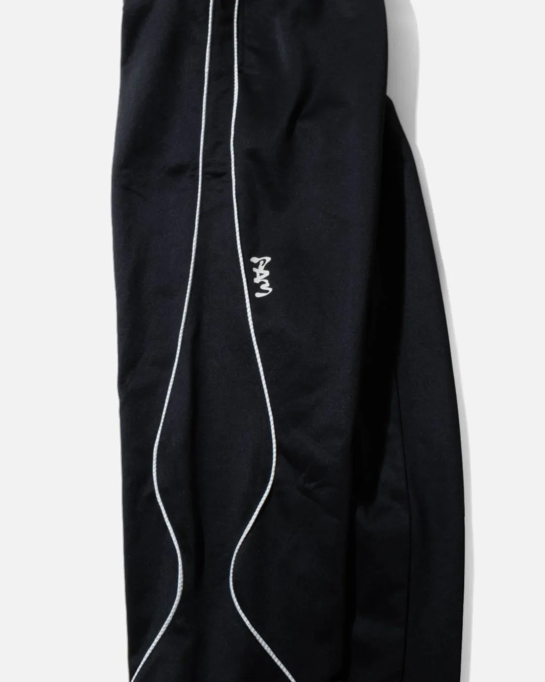 P.World Waves Straight Leg Track Pant - Black